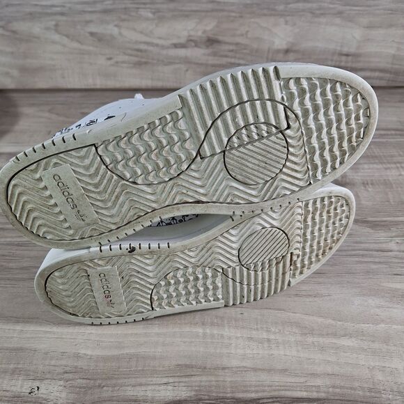 Adidas x Fiorucci Supercourt Semi Coral  ART EH1019 Sneakers Womens Size 9 shoes - Picture 8 of 10